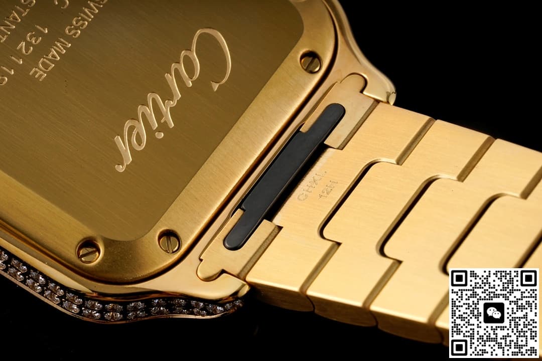 Cartier Santos WJSA0013 BV factory 35.1MM