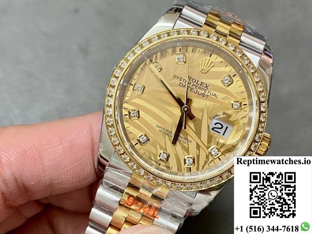 Rolex Datejust M126283RBR-0029 GM factory diamond bezel