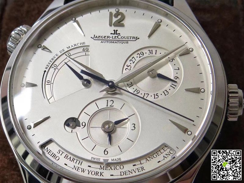 Jaeger-LeCoultre Master Geographic Q1428421 ZF Factory Silver Dial