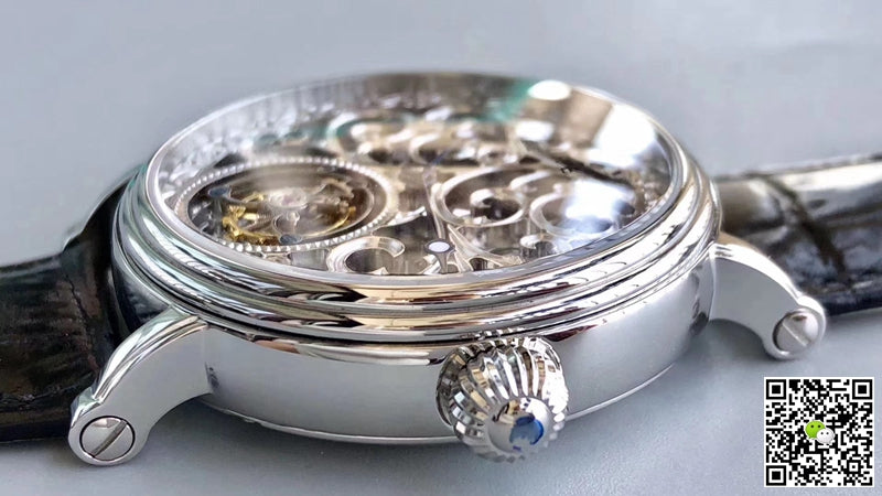 Patek Philippe Tourbillon 316L Stainless Steel Skeleton Dial