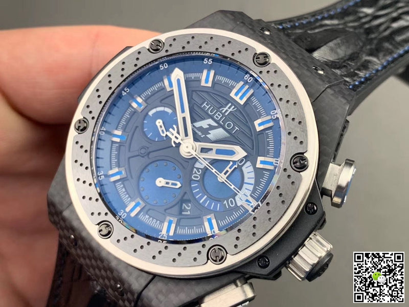 Hublot King Power Ferrari F1 Interlagos 703.QM.1129.HR.FIL11 V6 Factory Black Dial