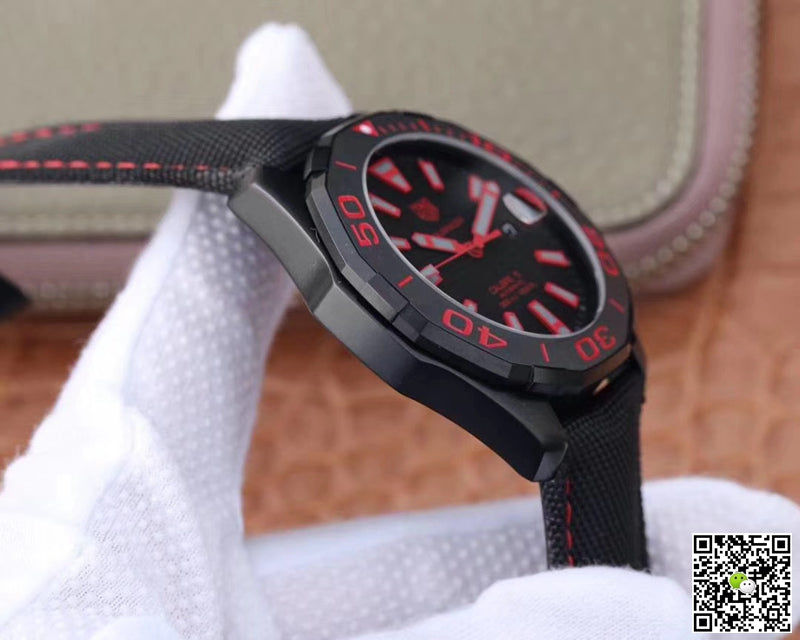 Tag Heuer Aquaracer WAY208C.RHZ4937 V6 Factory Black Dial