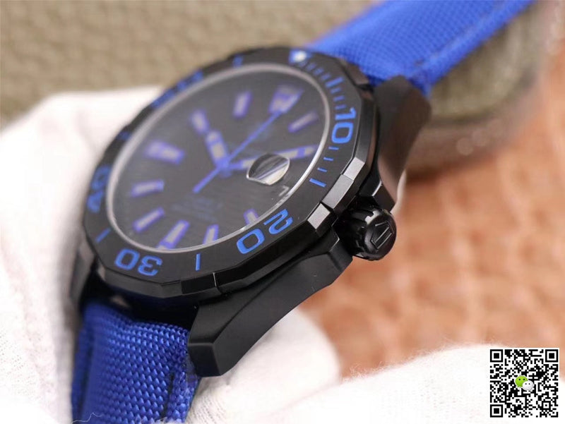 Tag Heuer Aquaracer WAY208C.RHZ4752 V6 Factory Black Dial