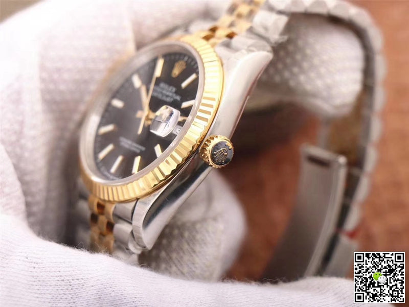 Rolex Datejust 126233 EW Factory Black Dial