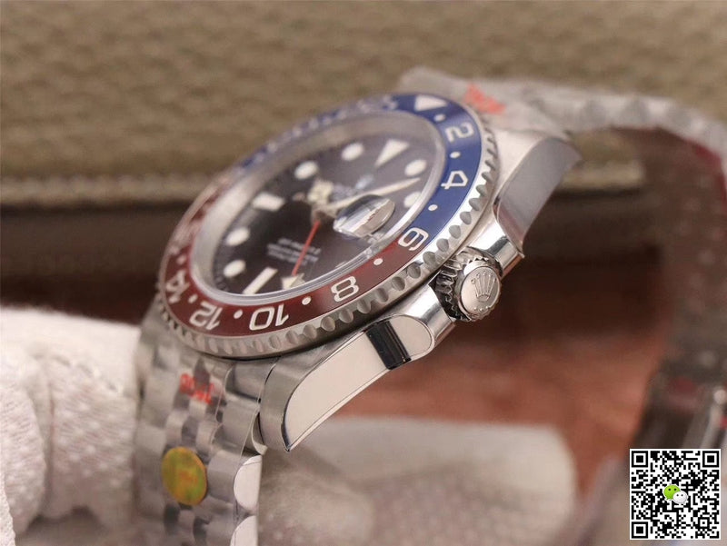 Rolex GMT Master II 126710BLRO-0001 Noob Factory Black Dial