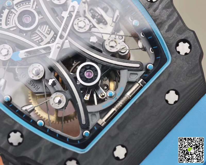 Richard Mille RM53-01 Tourbillon Pablo Mac Donough JB Factory Black Hollow dial