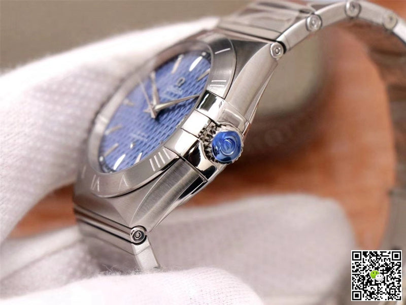 Omega Constellation Co-Axial 38MM 123.10.38.21.03.001 VS Factory Blue Dial