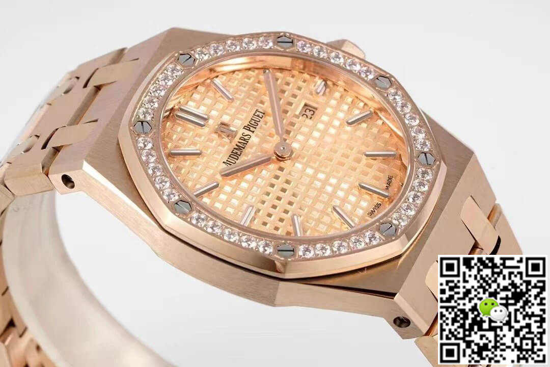 Audemars Piguet Royal Oak Quartz 33MM 67651OR.ZZ.1261OR.03 ZF Factory Diamond Bezel