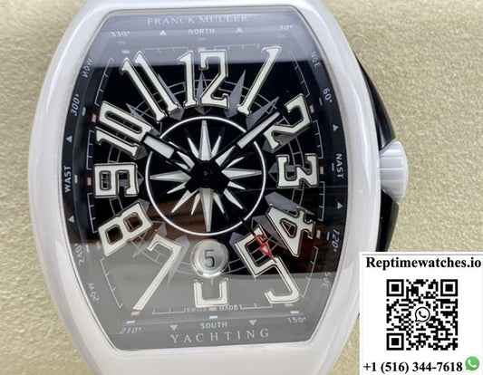 Franck Muller MEN’S Collection V46 SC OG ABF Factory Stainless Steel Crown