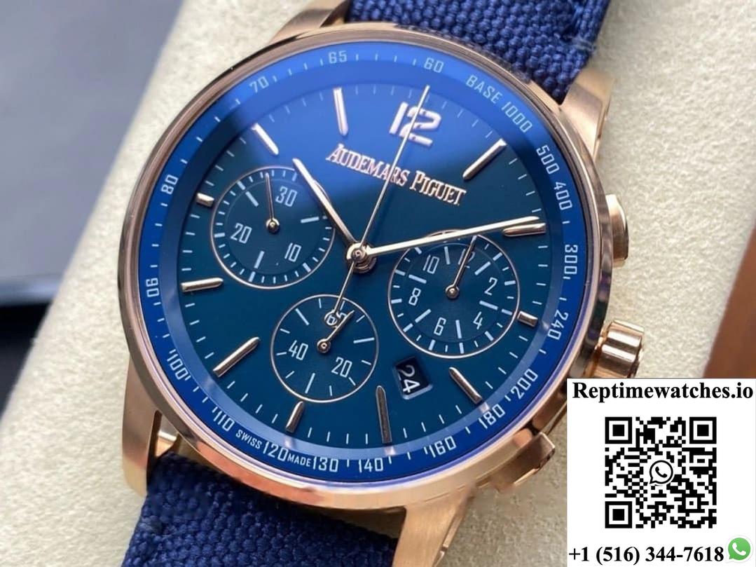 Audemars Piguet CODE 11.59 26393OR.OO.A027KB.01 OMF factory chronograph function