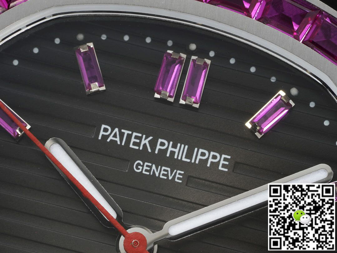 Patek Philippe Nautilus 5711 GR Factory Diamond-set Black Dial