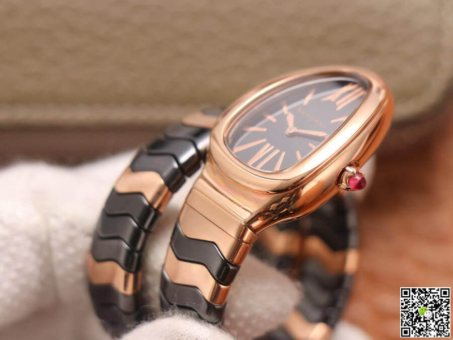Bvlgari Serpenti BV Factory Rose Gold Case