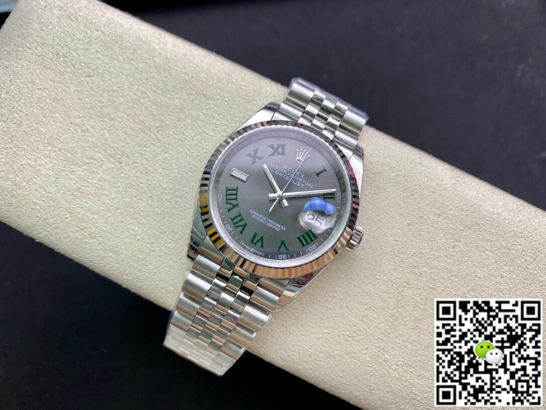 Rolex Datejust M126234-0045 36MM EW Factory Grey Dial