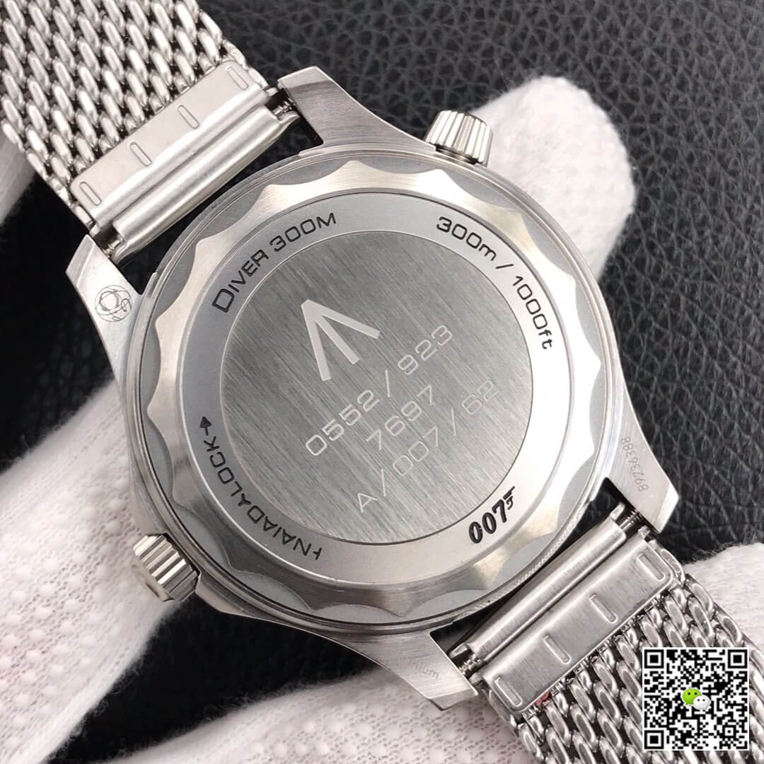 Omega Seamaster 210.90.42.20.01.001 James Bond 007 VS Factory Black Dial