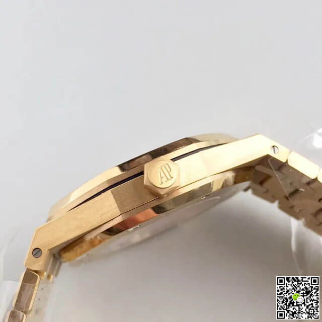Audemars Piguet Royal Oak 15400OR JF Factory Yellow Gold Blue Dial