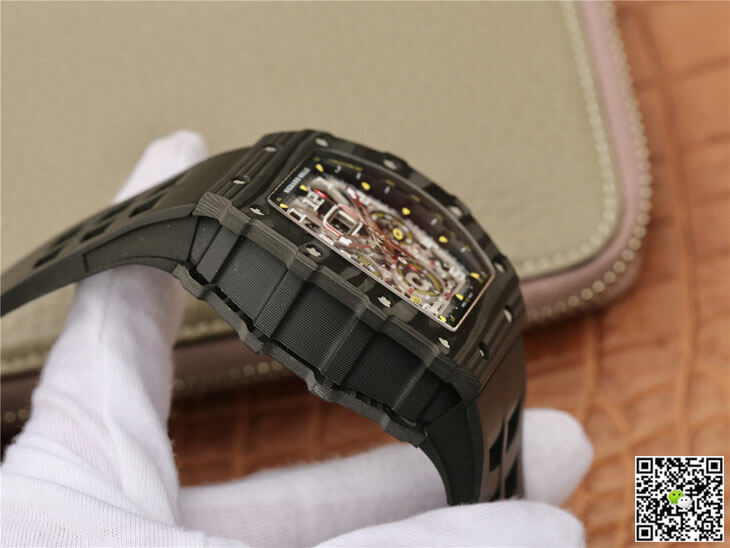 Richard Mille RM11-03 KV Factory Black Carbon Fiber Case