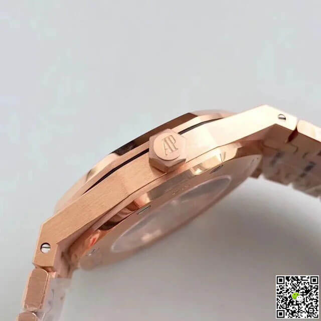 Audemars Piguet Royal Oak 15400OR.OO.1220OR.03 JF Factory Rose Gold Blue Dial