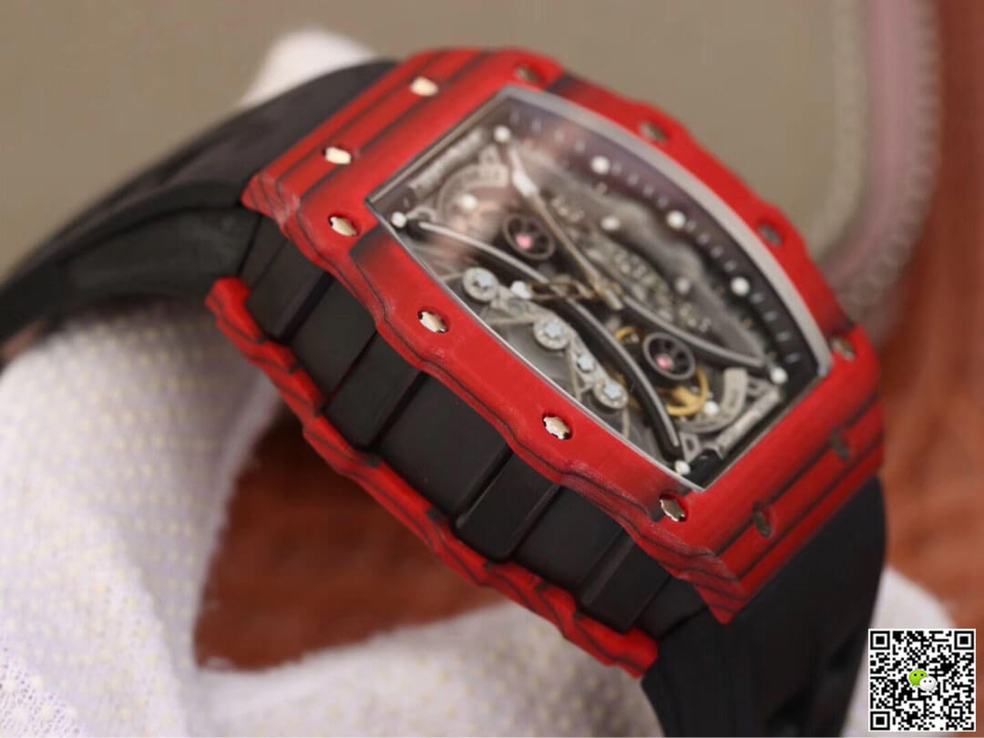 Richard Mille RM53-01 KV Factory TPT Carbon Fiber Black Strap