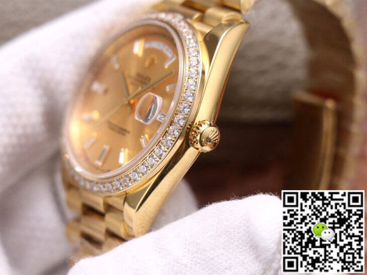 Rolex Day Date M228348RBR-0002 EW Factory 18ct Gold