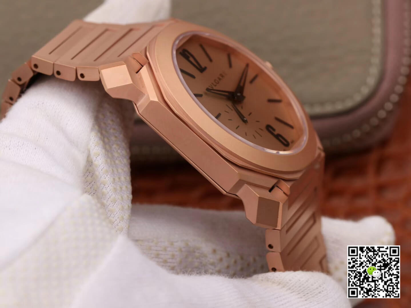 Bvlgari Octo Finissimo 102912 BV Factory Rose Gold Dial