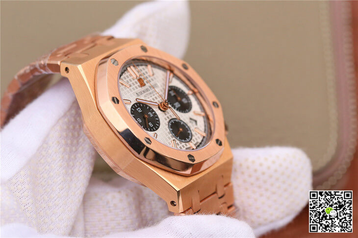 Audemars Piguet Royal Oak 26331 OM Factory Rose Gold White Dial