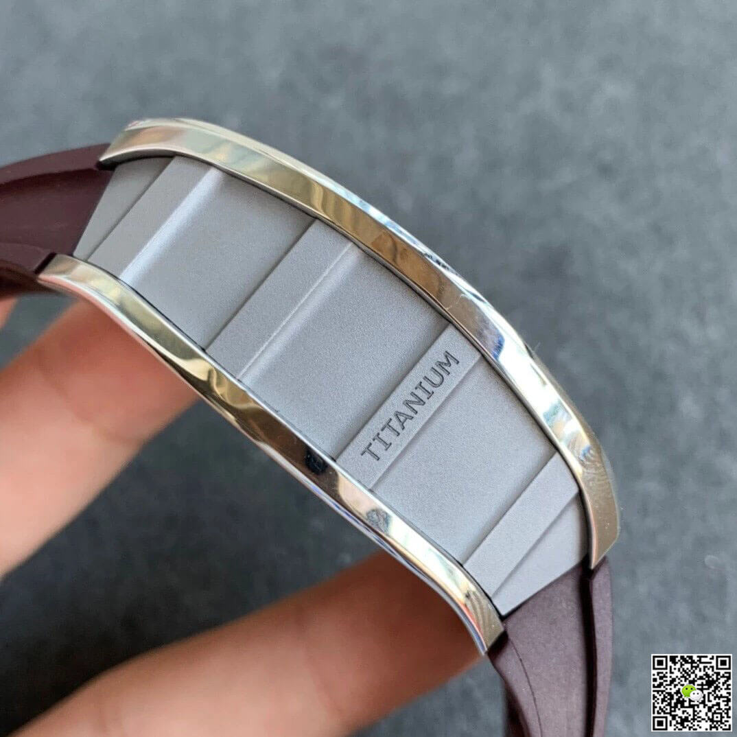 Richard Mille RM11 KV Factory Titanium Brown Strap