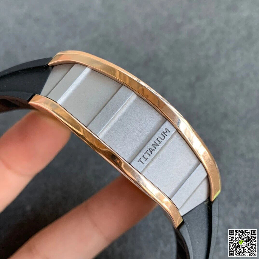 Richard Mille RM11 KV Factory Rose Gold Skeleton Dial