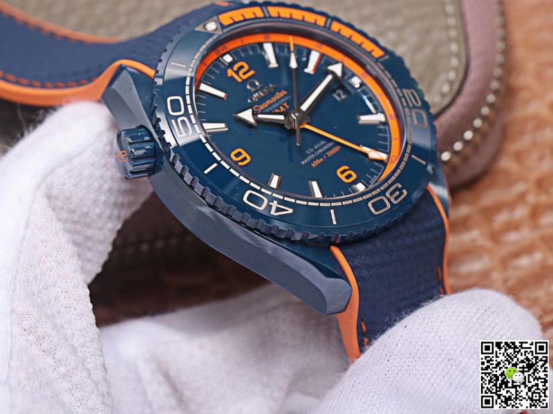Omega Seamaster 215.92.46.22.03.001 GMT VS Factory Blue Ceramic