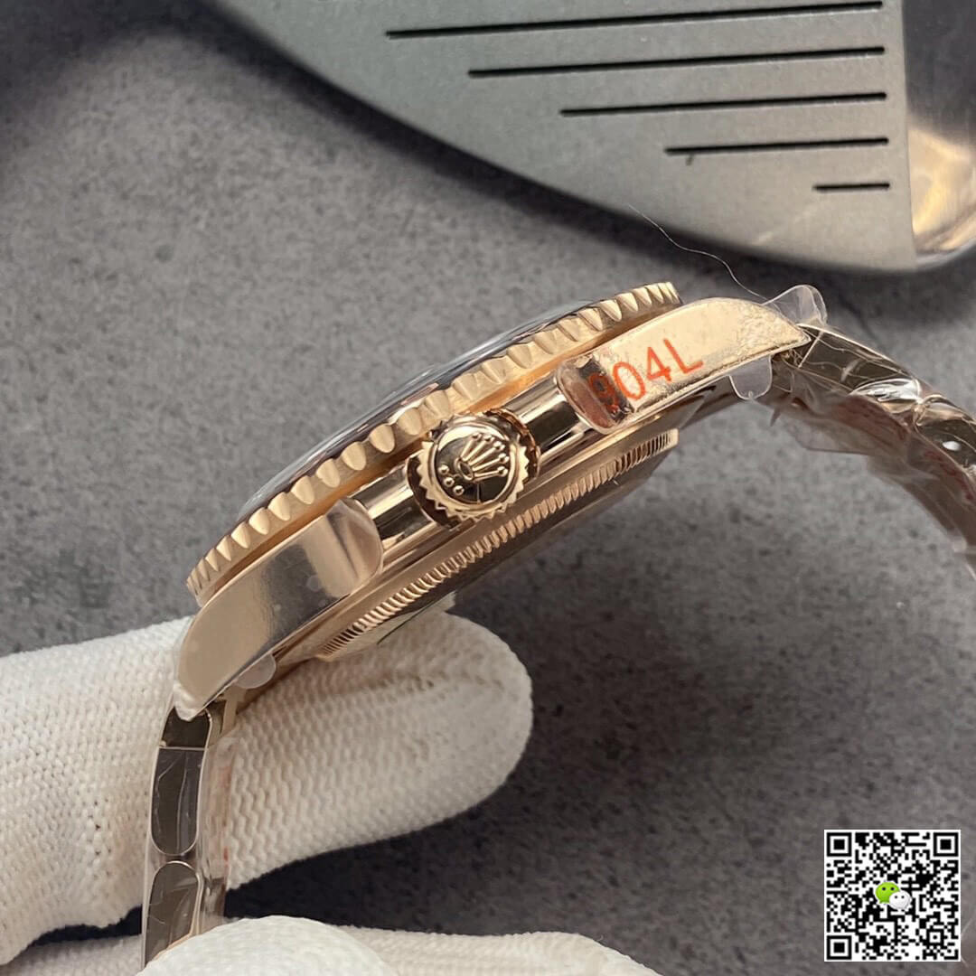 Rolex GMT Master II 126715CHNR-0001 GM Factory Rose Gold Black Dial