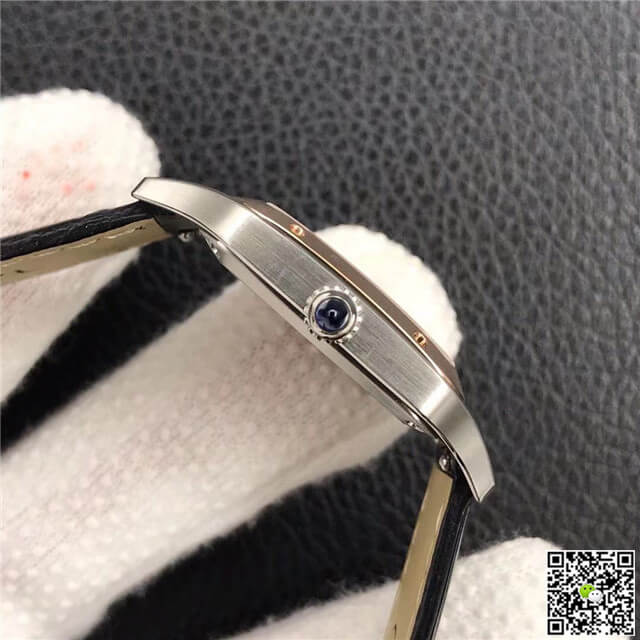 Cartier Santos W2SA0012 Ladies Silver Dial