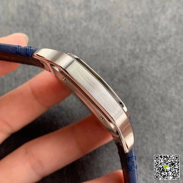 Cartier Santos WSSA0030 V6 Factory Blue Dial