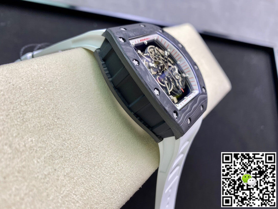 Richard Mille RM055 KV Factory V2 Carbon Fiber Black Case