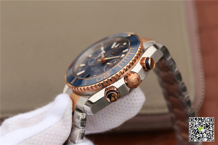 Omega Seamaster Ocean Planet 600M 215.20.46.51.03.001 OM Factory Blue Dial