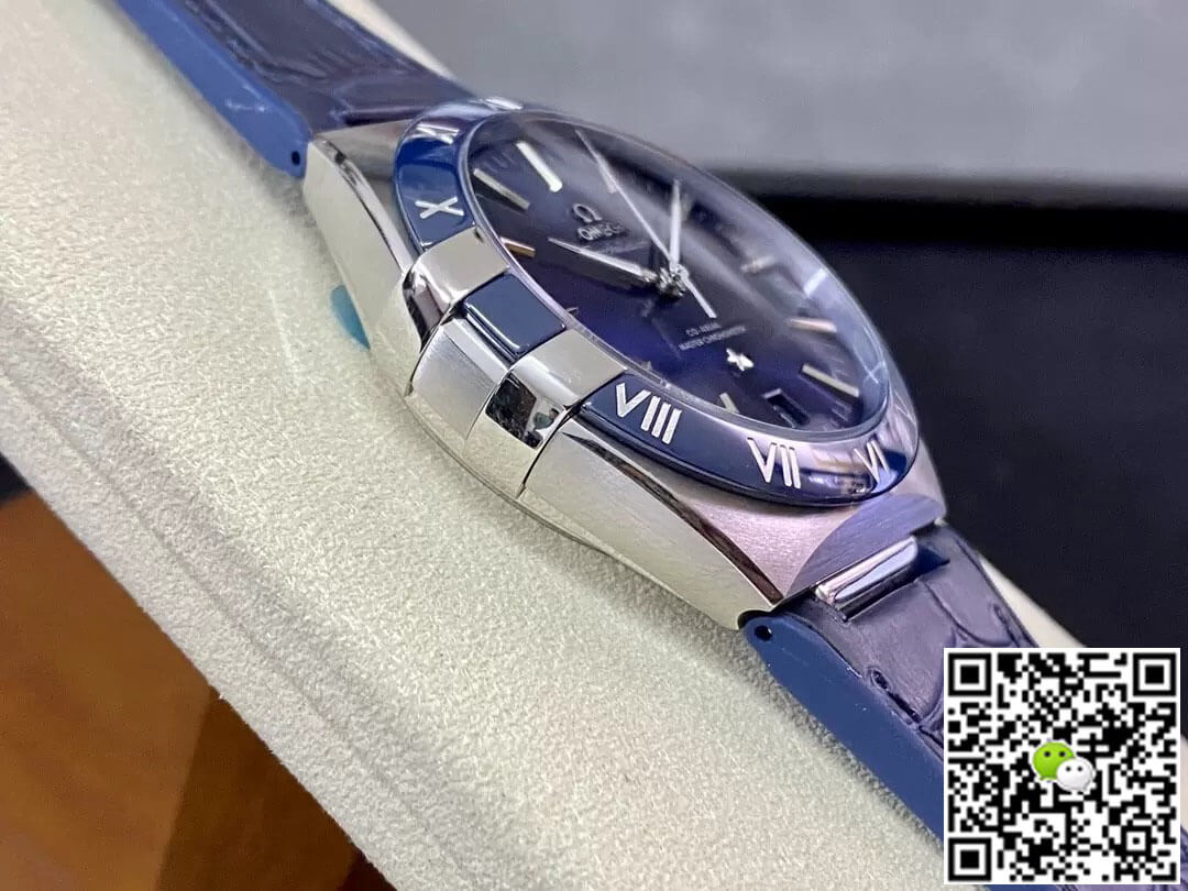 SBF Omega Constellation 131.33.41.21.03.001 VS Factory Blue Strap