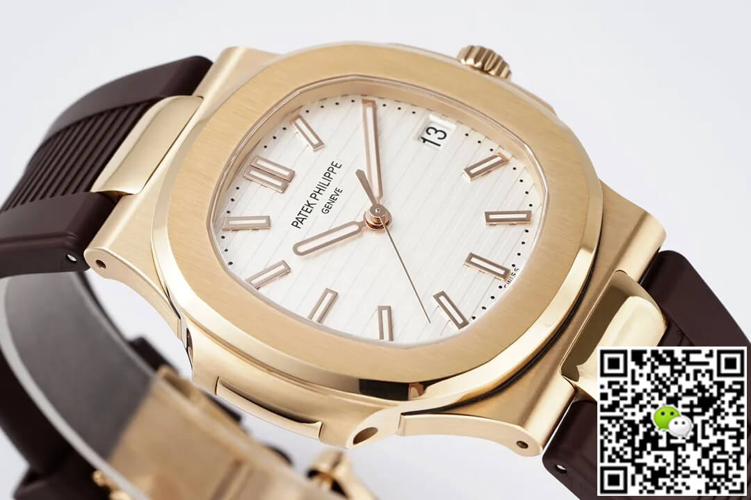 Patek Philippe Nautilus 5711 PPF Factory Brown Rubber Strap