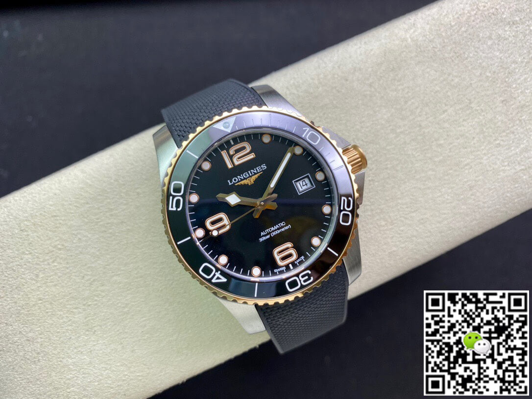 Longines Concas L3.781.3.58.9 ZF Factory Black Dial