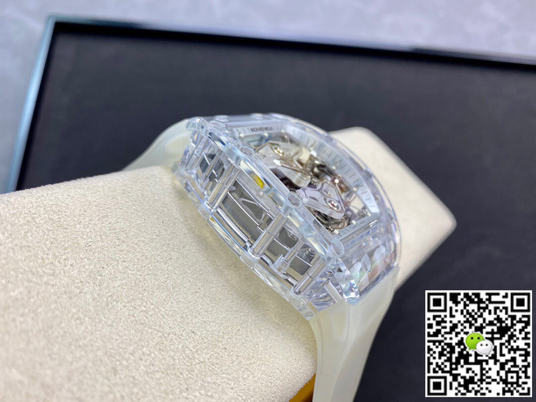 Richard Mille RM056 Tourbillon EUR Factory White Transparent Strap