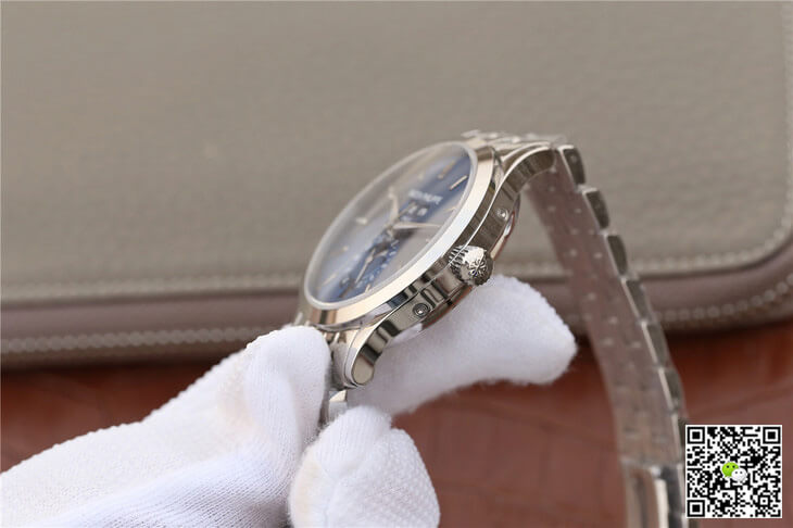 Patek Philippe Complications 5396/1G-001 KM Factory Steel Strap Blue Dial