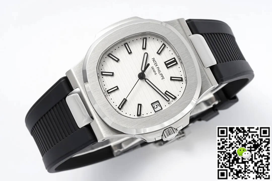 Patek Philippe Nautilus 5711 PPF Factory White Dial Rubber Strap