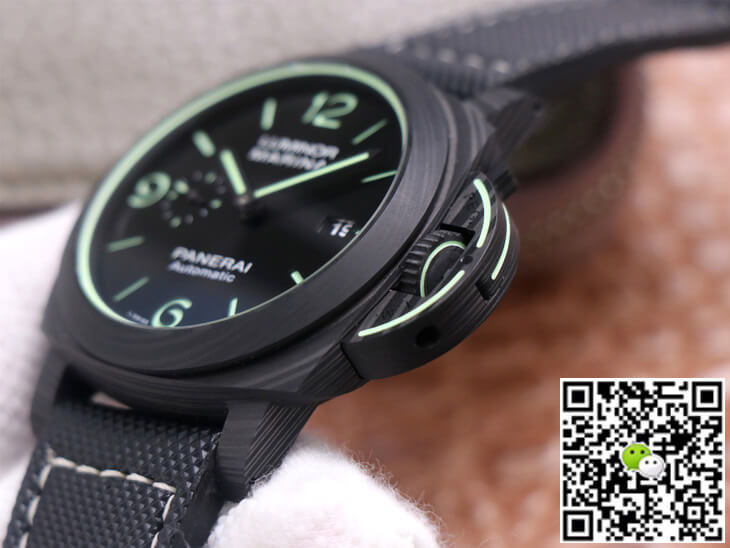 Panerai Luminor PAM1118 VS Factory Carbon Fiber Case