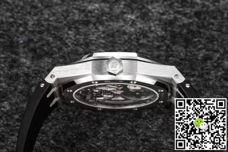 Audemars Piguet Royal Oak Tourbillon R8 Factory V3 Black Strap