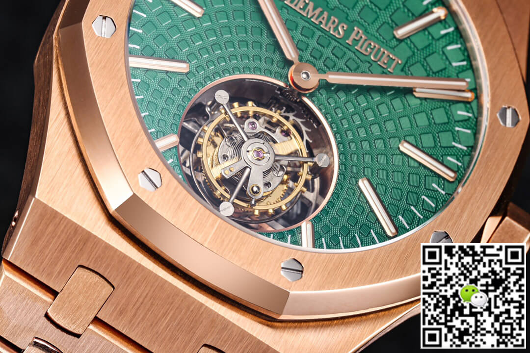 Audemars Piguet Royal Oak Tourbillon 26533OR.OO.1220OR.01 R8 Factory Green Dial