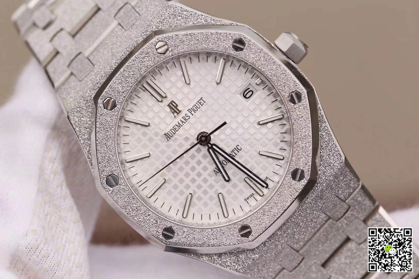 Audemars Piguet Royal Oak 15454BC.GG.1259BC.01 JH Factory Silver Dial