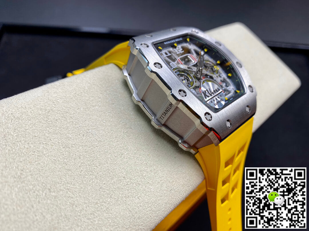 Richard Mille RM011 FELIPE MASSA KV Factory Titanium Steel Case