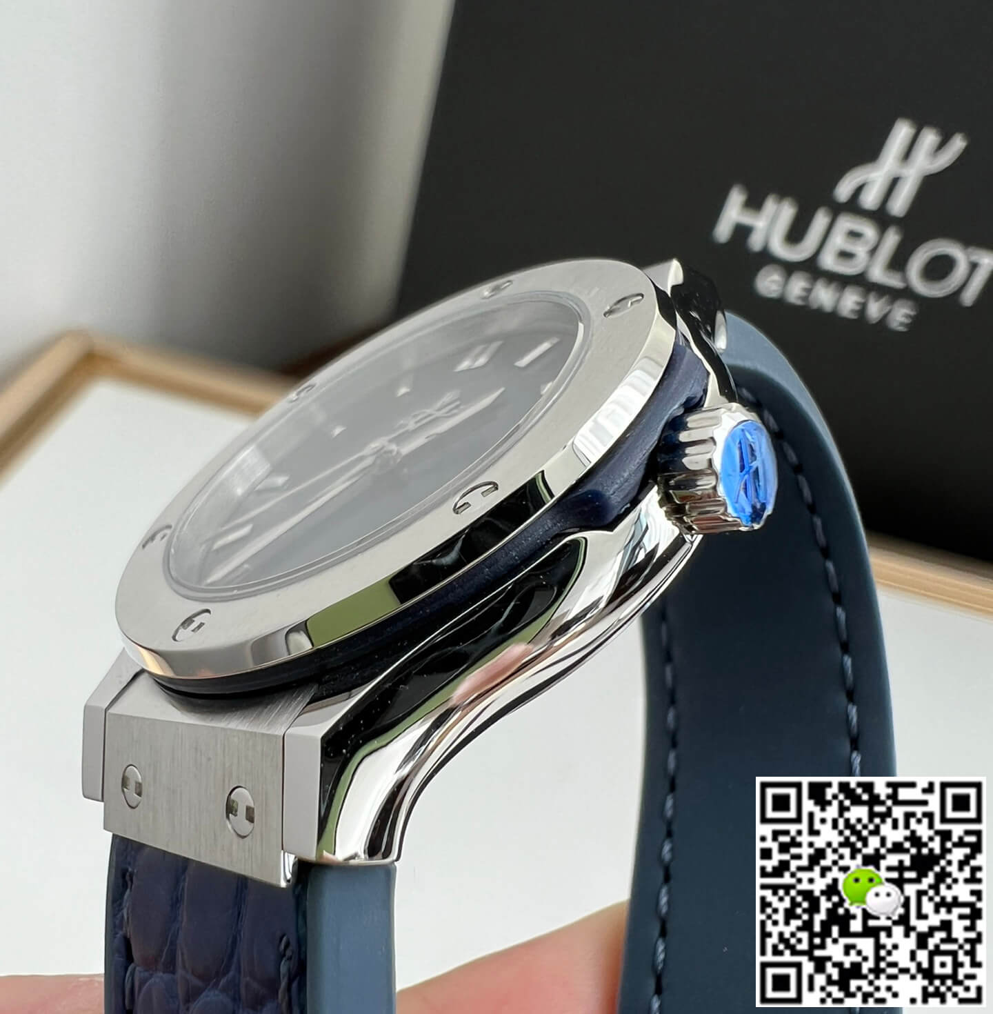 Hublot Classic Fusion 581.NX.7170.LR 33MM HB Factory Leather Strap