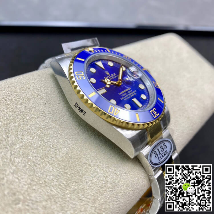 Rolex Submariner 116613LB-97203 Clean Factory V4 Blue Dial