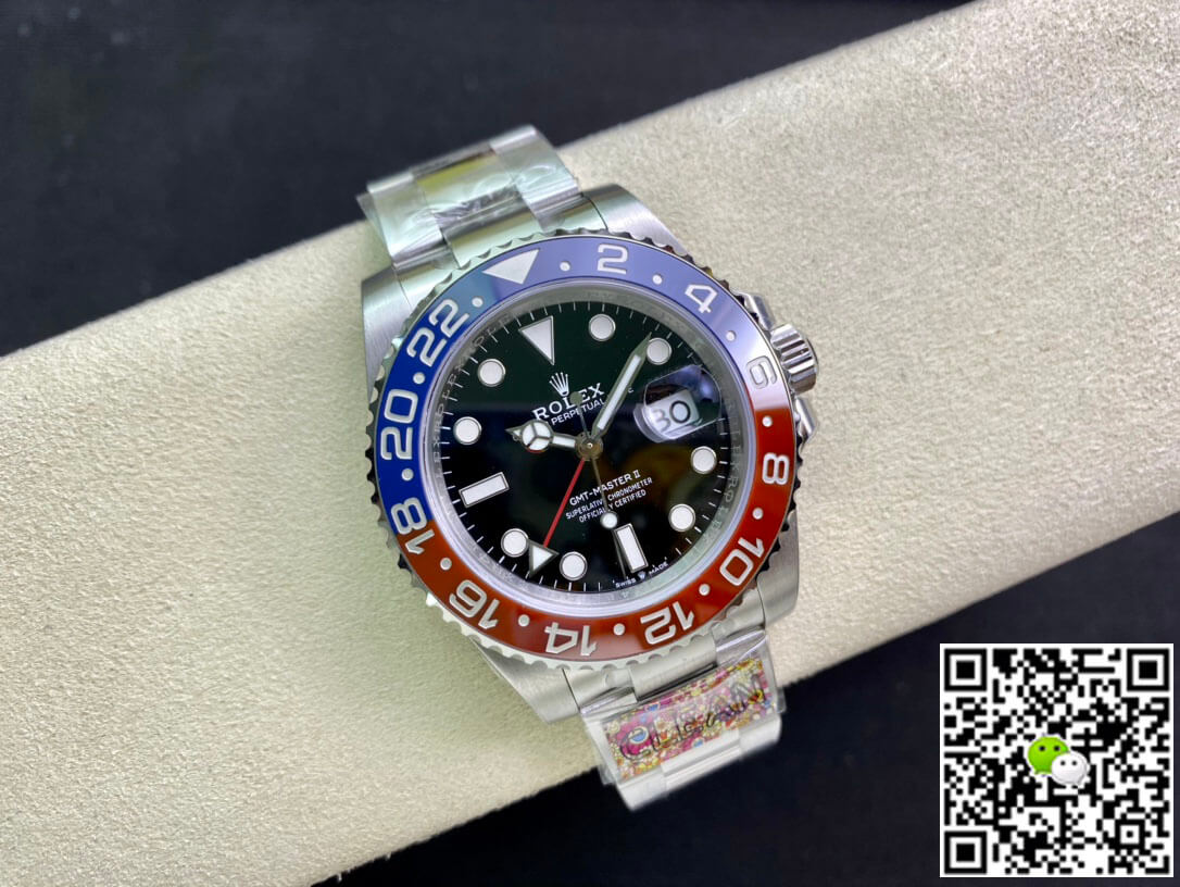 Rolex GMT Master II M126710BLRO-0002 Clean Factory Black Dial