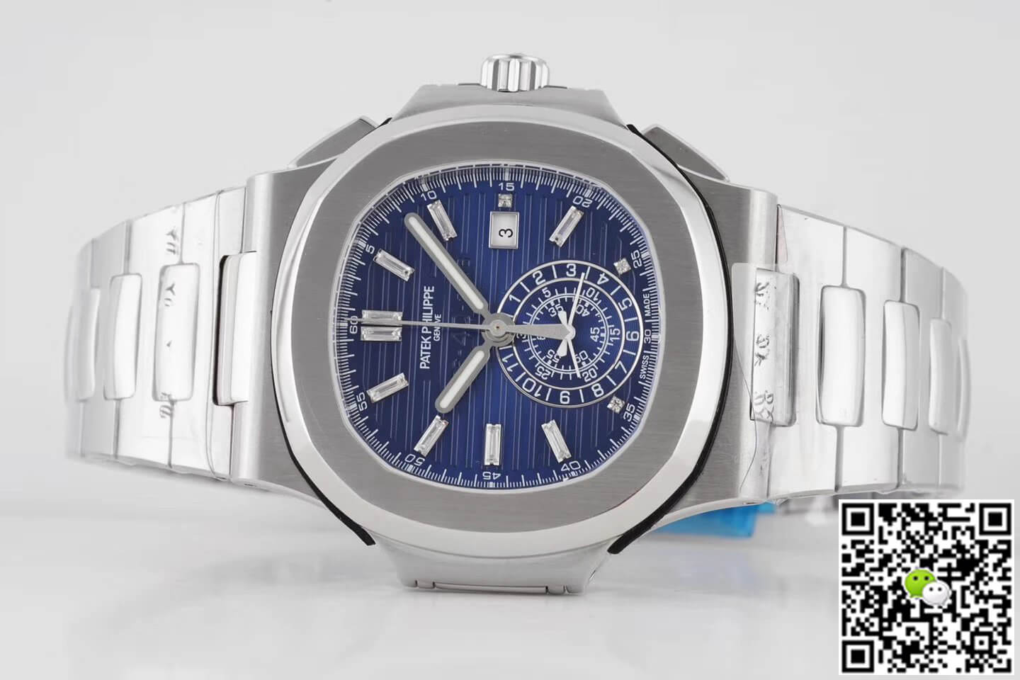 Patek Philippe Nautilus 5976/1G 3K Factory V2 Blue Dial