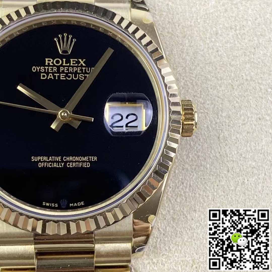 Rolex Day Date 18038 GM Factory Black Dial