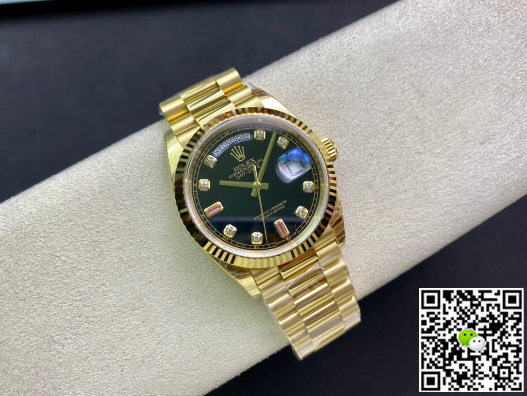 Rolex Day Date 118208 EW Factory Yellow Gold